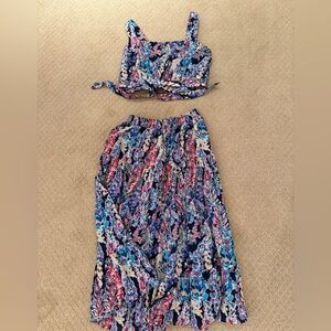 Floral Two-Piece Set